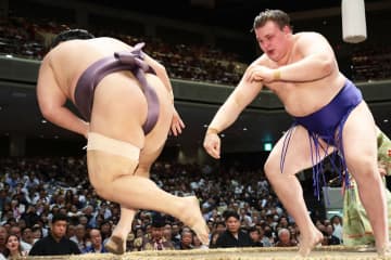 【夏場所】ウクライナ出身の21歳・安青錦　Ｖ圏の７勝も謙虚「全然、平幕ですから。一日一番」