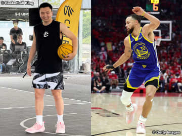 富永啓生PE『CURRY12 “SAKURA”』30足限定販売…カリー着用に驚き「まさかPOで履いてくれるとは」