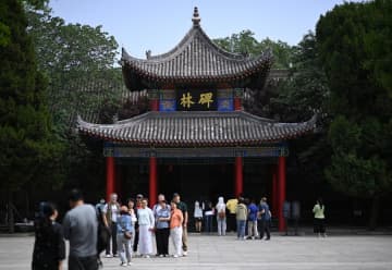 西安碑林博物館が展示を一新　中国陝西省