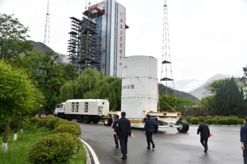 中国の惑星探査機「天問2号」が発射エリアへ　5月末に打ち上げ