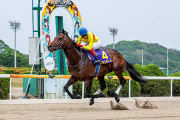 【佐賀スプリングカップ】ビキニボーイが重賞初制覇！山口勲と快心の逃げ切り