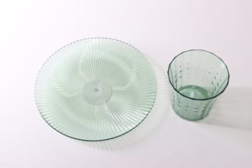 ダイソーさんコレも100円ってどうかしてるよ！美しさにうっとり♡本物のガラスみたいな食器