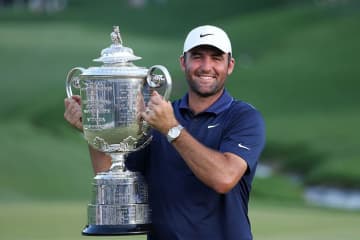 S・シェフラーが2位に5差の圧勝で「全米プロ」初制覇、メジャー3勝目　久常涼は37位