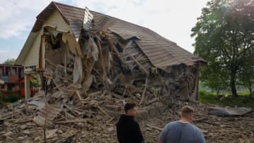 ロシア軍、ウクライナに最大規模のドローン攻撃　１人死亡、子どもら３人負傷