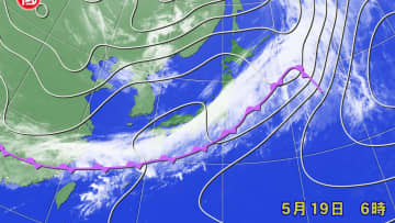 奄美が梅雨入り　平年より7日遅く　局地的に激しい雷雨のおそれ