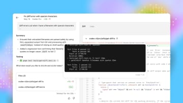 ソフト開発に関するすべてタスクはお任せ ～OpenAI、AIエージェント「Codex」を発表／「ChatGPT」の有償ユーザーにリサーチプレビュー、追加料金不要で体験可能