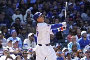 鈴木誠也　１打数無安打も先制含む２犠飛でチームの３連勝に貢献