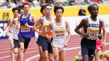 【陸上】男子3000mは森凪也が日本記録に迫る好走で4位　駒澤大・佐藤圭汰は11位に終わる