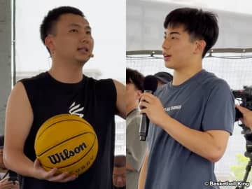 留学目前の16歳が富永啓生と対面…伝えられた「1本目の重み」胸に今夏渡米
