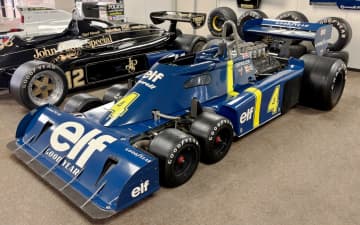 「タミヤ・プラモデルファクトリー・トーキョー」開業1周年を記念して6輪F1マシン「タイレルP34」特別展示