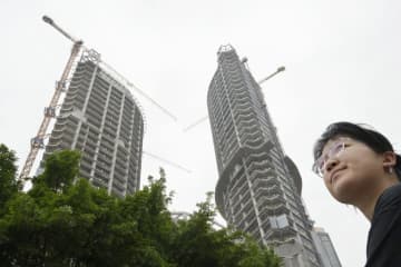 中国住宅、6割の都市下落　4月、低迷抜け出せず