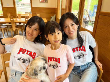 本仮屋ユイカ、ネット詐欺被害の妹・リイナ家族にサプライズ！お揃いTショットに「優しいお姉さん」「めっちゃ似てるーっ！」