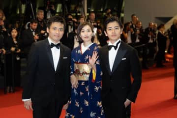 『見はらし世代』黒崎煌代＆木竜麻生がカンヌ映画祭レッドカーペット登場　監督も感慨「映画作ってよかった」