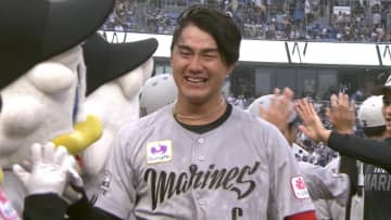 「野球人生で1番」ロッテ・西川史礁が放ったうれし泣きのサヨナラ打　他球団ルーキーの活躍には「歯がゆさがあった」