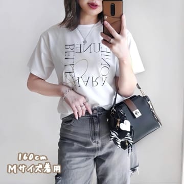 「カジュアルすぎ」が苦手な40・50代へ！【しまむら】大人に似合う♡「プリントTシャツ」
