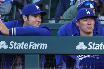 大谷翔平と山本由伸が生んだ“奇跡の瞬間”　神ショットに反響「合成写真みたい」