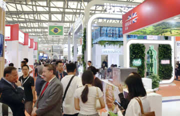 中国で食品見本市、各国売り込み　関税対立にらみ商機拡大