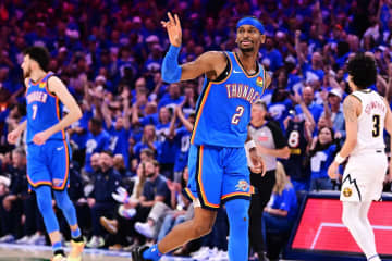 【NBA】サンダーが“運命の第７戦”を制し、ウエスト決勝へ！ホームで最大43点差をつけナゲッツを一蹴＜DUNKSHOOT＞