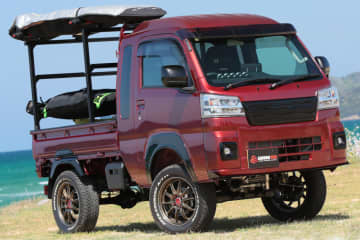 究極の軽トラ荷台キャリア！アウトドアスポーツをもっと自由で手軽に楽しむための「トラレール」