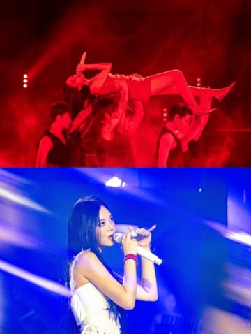 BIBI、ギター破壊パフォーマンスで指から出血！？斬新な演出が続々…ワールドツアーがついに開幕