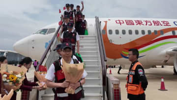 中国政府の公衆衛生支援チーム、ミャンマーから帰国