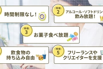 【マジ?】まさかの「酒飲み放題のコワーキングスペース」がヤバい!! 時間無制限＆持込OKで神すぎる…!!