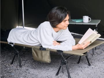 ワークマンの神コットが爆売れ中！“初心者キャンパーの最強の味方”すぎる！