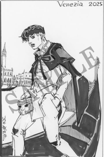『岸辺露伴は動かない　懺悔室』荒木飛呂彦描きおろしイラストカード入場者プレゼントに決定　キャスト座談会動画も公開