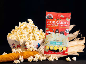 北海道産ポップコーンで本場米へ進出　本別の農家、無添加の健康志向売り