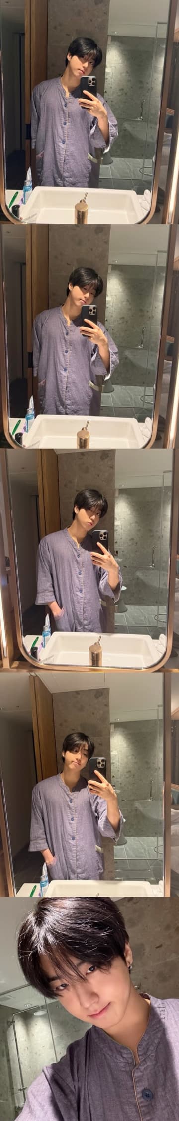 「沼でしかない」Stray Kids・ハン、オフ感漂うパジャマ×すっぴん姿にファンメロメロ【PHOTO】