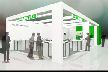 独シェフラーが横浜の展示会で最新技術紹介　5月21日から、ドライブシステムの電動化など