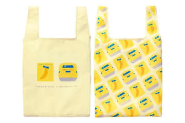 「東京ばな奈×ドクターイエロー エコバッグ」、品川・新横浜駅でも販売　5月20日から