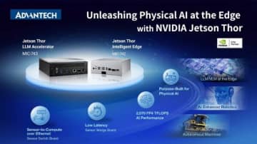 Advantech、COMPUTEXでNVIDIA Jetson Thorのフルスタック統合を実演：MIC-743が次世代フィジカルAIおよびロボティクスシステムを駆動