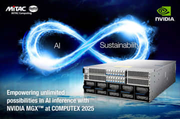 MiTAC Computing、「COMPUTEX 2025」で最新のスケールアウトAIサーバG4527G6 by NVIDIA MGXを発表