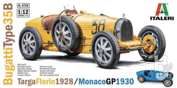 新規パーツを追加した「ブガッティ タイプ35B 1928 タルガ・フローリオ/1930 モナコGP」から、あの「’75 ウルフ・カウンタック Ver.1」まで、カーモデル新製品情報が到着！