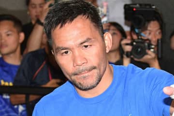 ４６歳パッキャオ　バリオスとの世界戦に息子ジュミエルも不安「懸念はある」