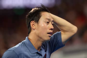 錦織圭が約１カ月ぶりの公式戦勝利！いつもと違う外見がSNS上で話題に＜SMASH＞