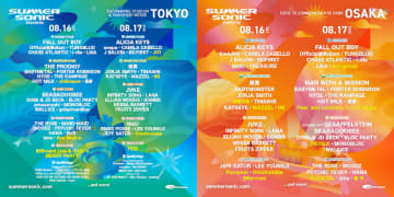 ＜SUMMER SONIC 2025＞、ステージ分け&追加出演者を発表