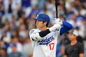 大谷翔平が３試合ぶりの１７号　再び両リーグトップで通算５７本塁打ペース