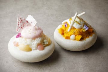 ロク キョウトの夏限定パフェかき氷、“桃尽くし”のヨーグルト氷「白桃」＆甘くトロピカルなマンゴー