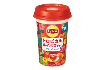 「リプトン トロピカルルイボスティー マンゴーmix」南国フルーツ×すっきりルイボスの夏限定ドリンク