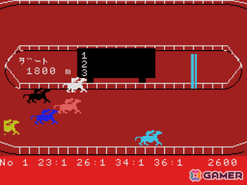 競馬ゲーム「MSXダービー（MSX版）」がプロジェクトEGGでリリース！7つのレースを制覇し3,000円の所持金をどこまでも増やせ