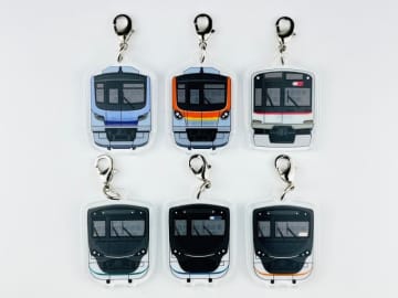 東急・東京メトロの車両キーホルダー、「午後の紅茶」の景品に！5月20日から数量限定