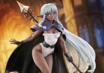 特典の“ウインク顔”が可愛い！『ユニコーンオーバーロード』屈指の人気ダークエルフ「ロザリンデ」がフィギュア化