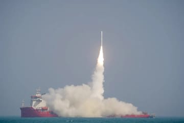 中国民間ロケット「Ceres-1」、洋上から打ち上げ–20回のうち19回が成功