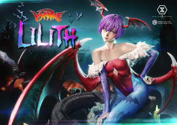 対戦格闘ゲーム「ヴァンパイア」よりリリスの1/4スケールスタチューが予約開始！