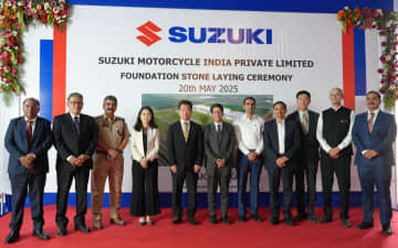 スズキ、インド二輪新工場に約197億円投資 生産能力75万台/年増強