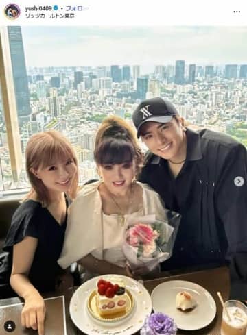 37歳RIZINファイターの母が「美しすぎます」　顔出し親子ショットに絶賛「見るたび綺麗になってる」
