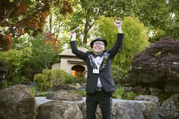 石原和幸さん、英造園で金メダル　通算13個目「誇りに思う」