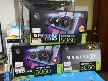 RTX 50シリーズ最安モデル「GeForce RTX 5060」が各社から登場